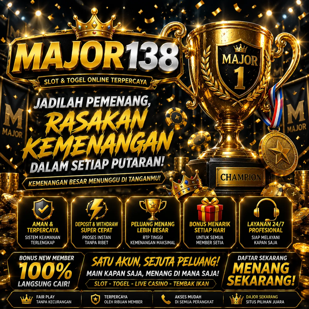 MAJOR138 Banner